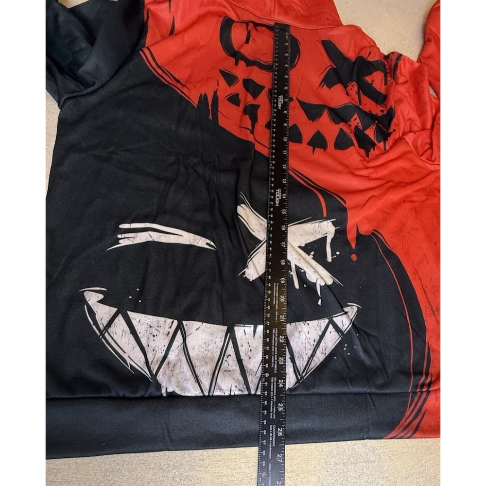 Cosplay 3d Digital Printed Hoodie Red, XO Smile, M‎ Unisex-572 - Picture 7 of 8